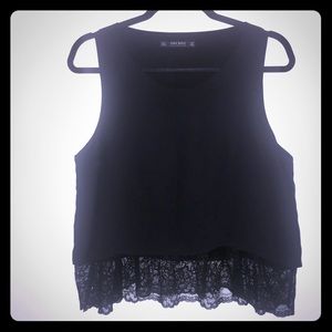 Zara Basic Collection Blouse Size M